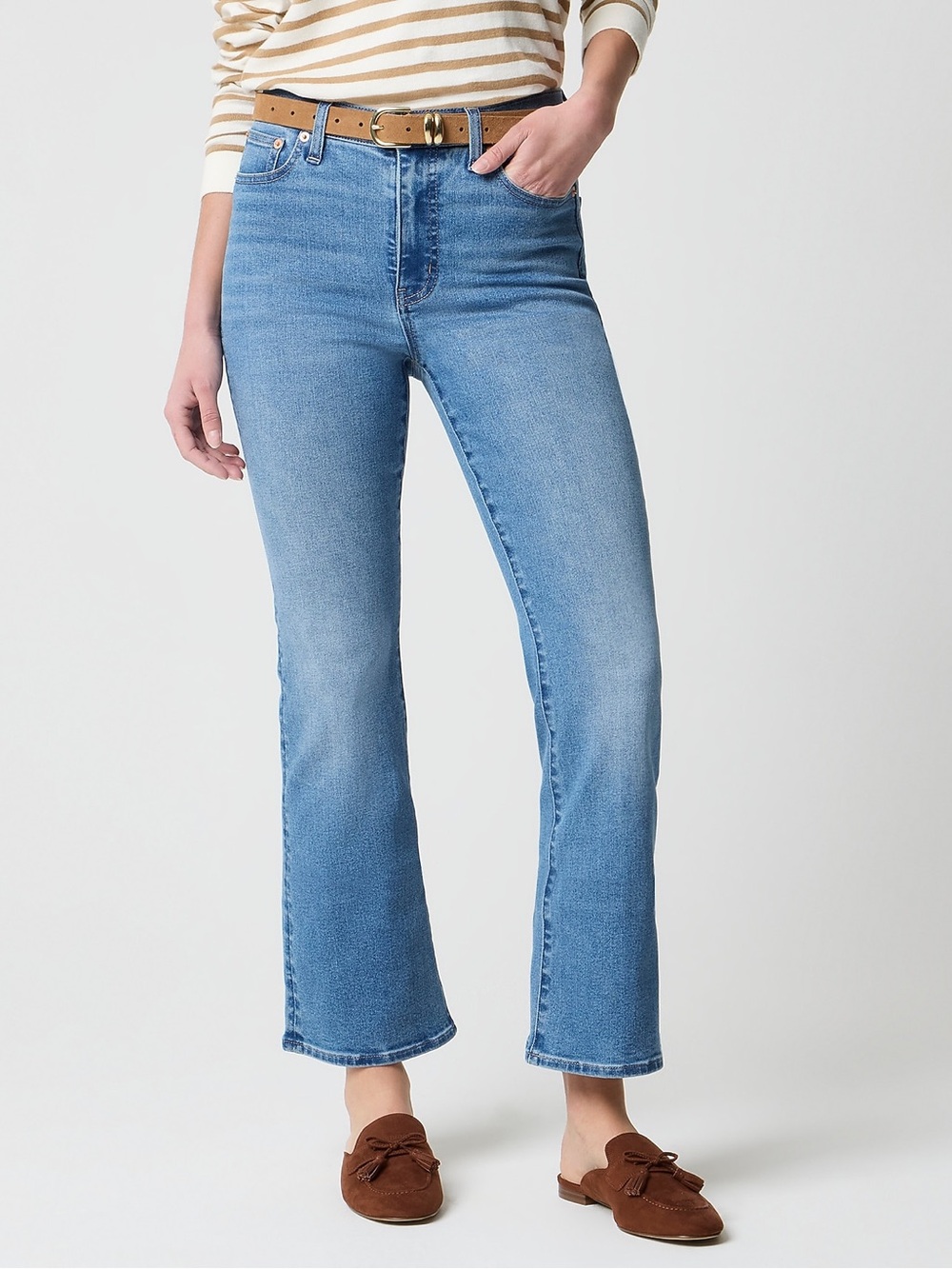 NWT! J.Crew Ankle Flare Jeans in 24 Petite